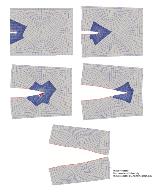 Adaptive finite element atomistic-to-continuum coupling scheme, with XFEM and BDM.